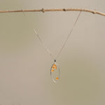 Blooming osmanthus necklace