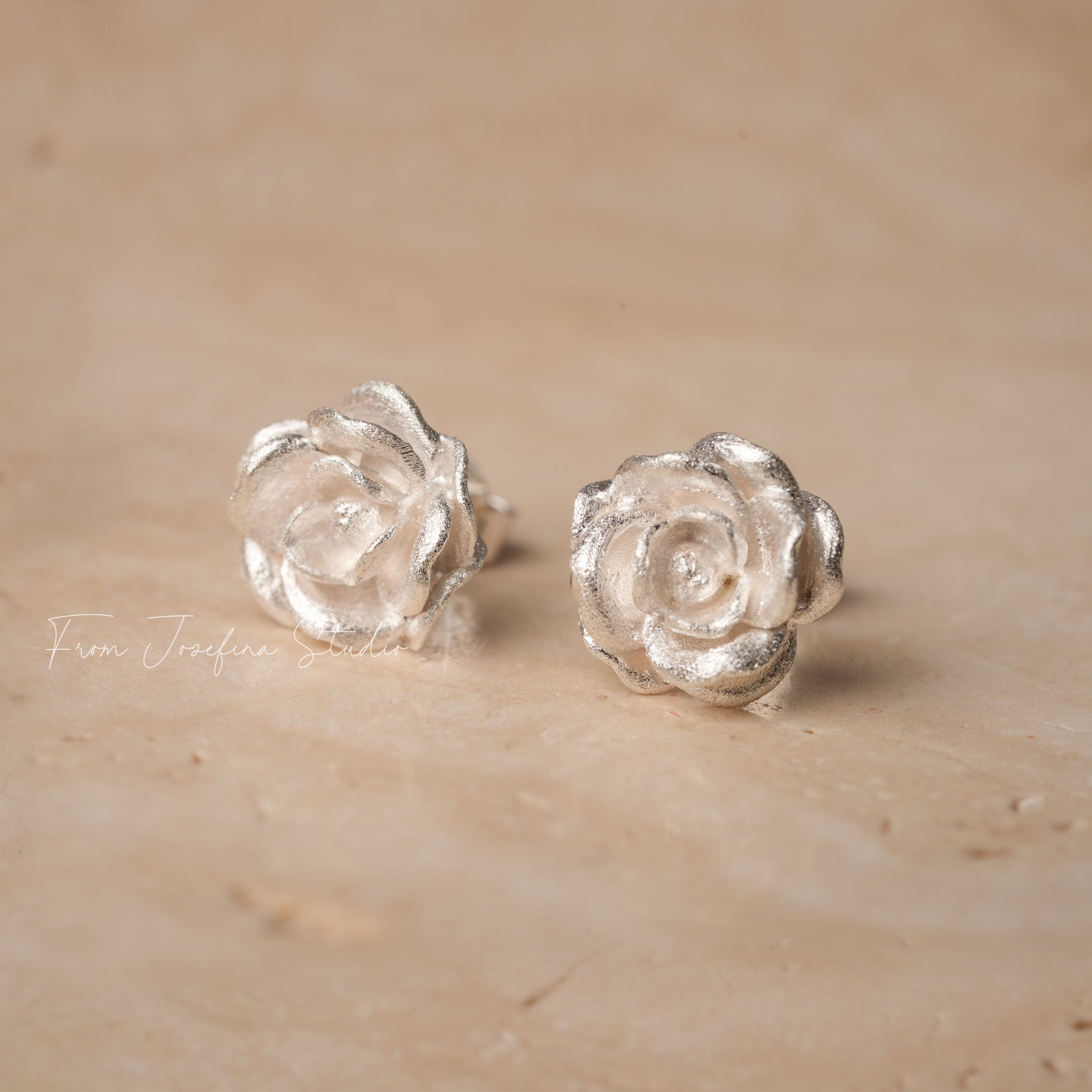 Blossom stud earrings