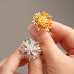 Cornflower pin product view