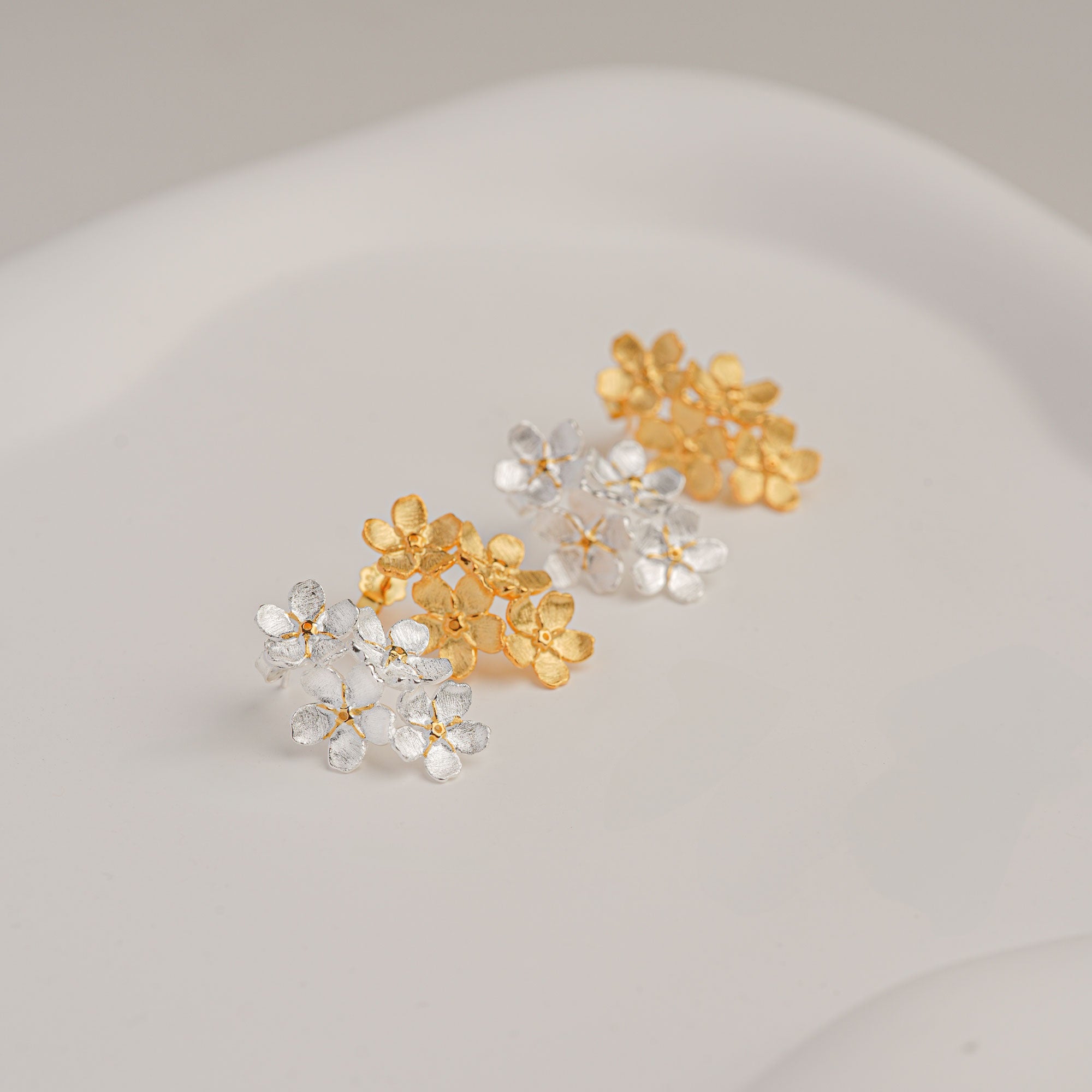 Forget-me-not spring earrings product view