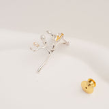 Freesia floral brooch product view