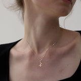 Freesia flower pendant jewelry product view