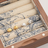 Nugget stud earrings displayed as a pair