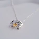 Phalaenopsis orchid pendant necklace