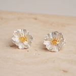Poppy stud earrings