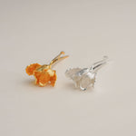 Tulip flower brooch