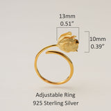 Tulip ring size detail
