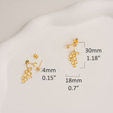 Twinkle earrings displayed as a pair