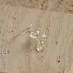 Detailed view of iris floral ring