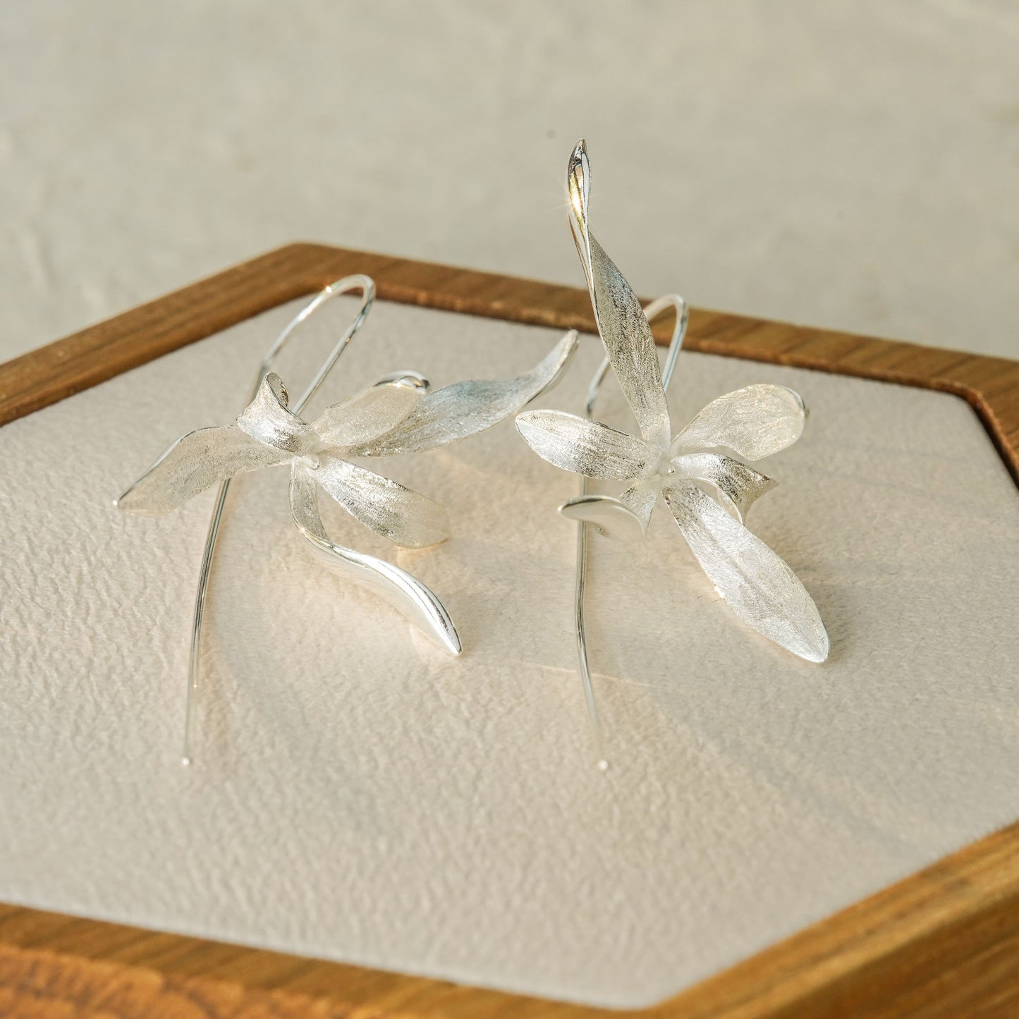 ORCHID EARRINGS