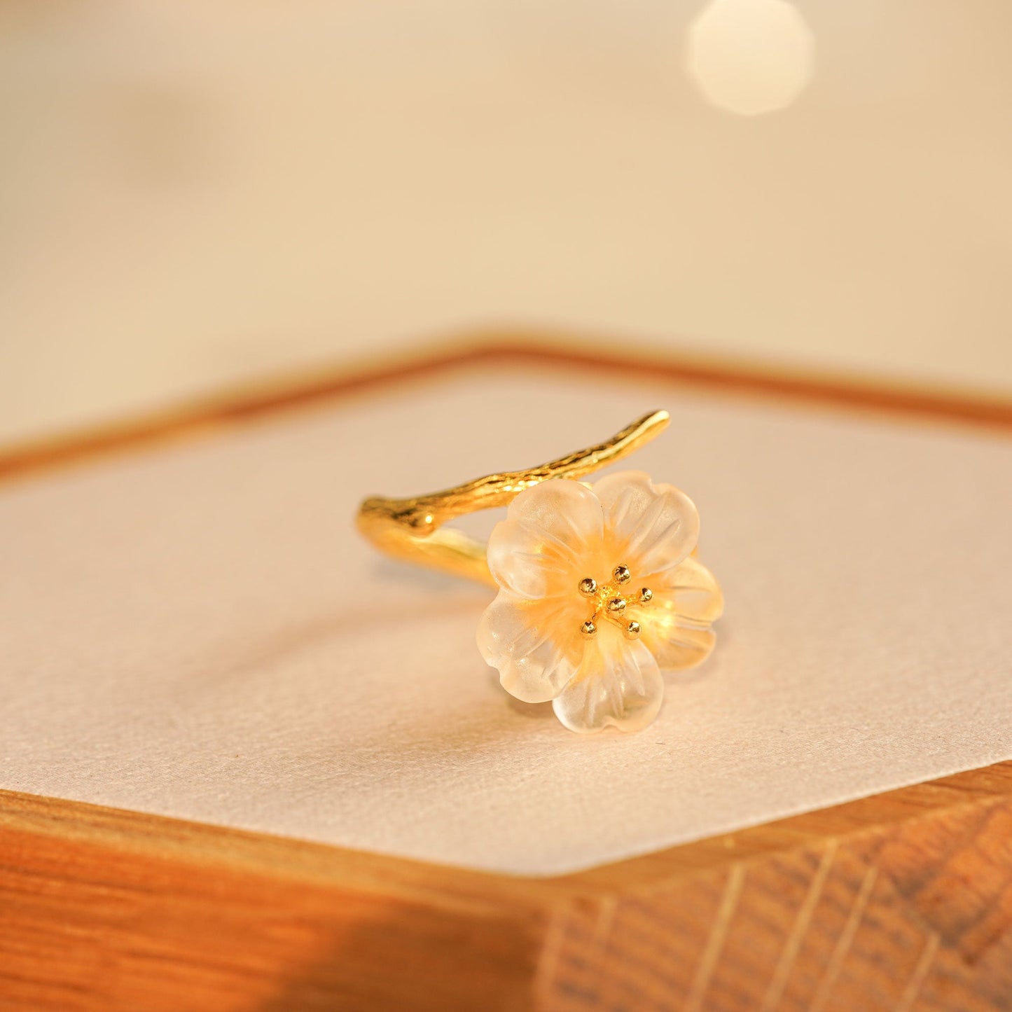 PEAR BLOSSOM RING