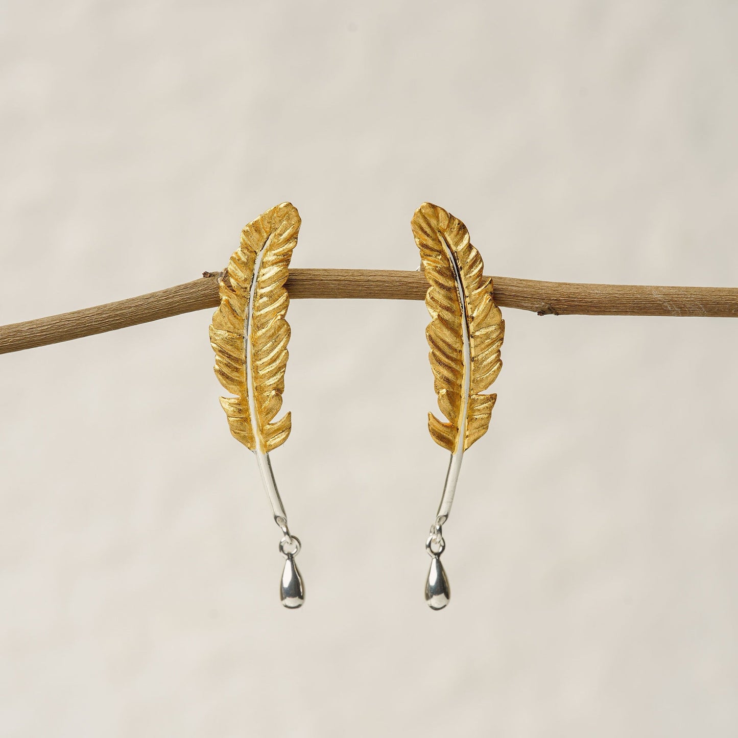 FEATHER EARRINGS