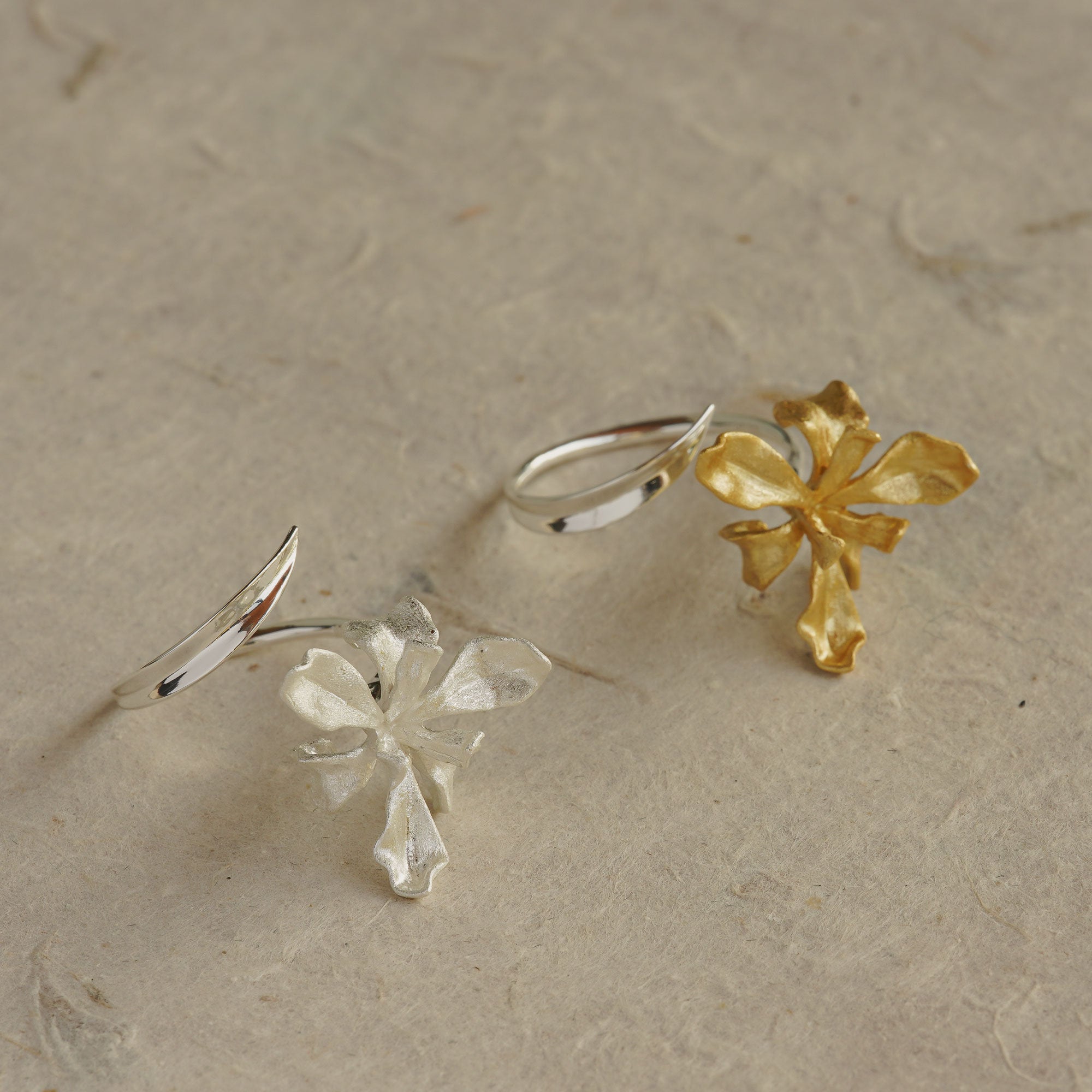Iris flower ring product detail