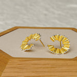 Pencil earrings styled as jewelry for artists